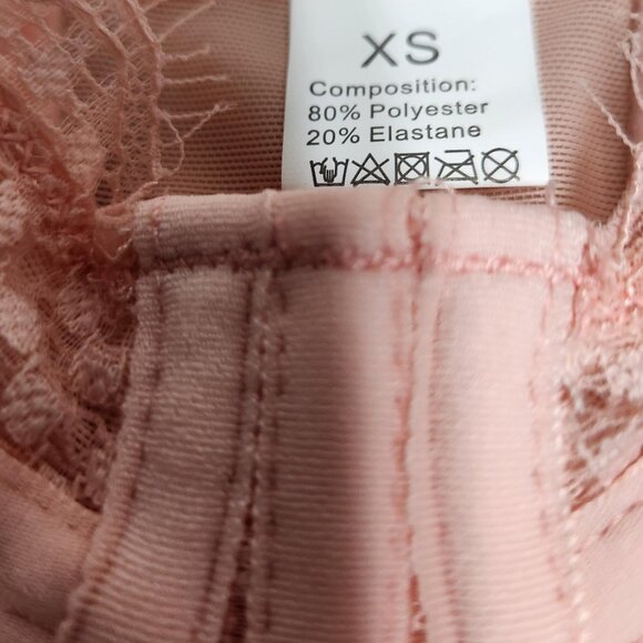 Bustier Pink XS - NWOT - Picture 4 of 5